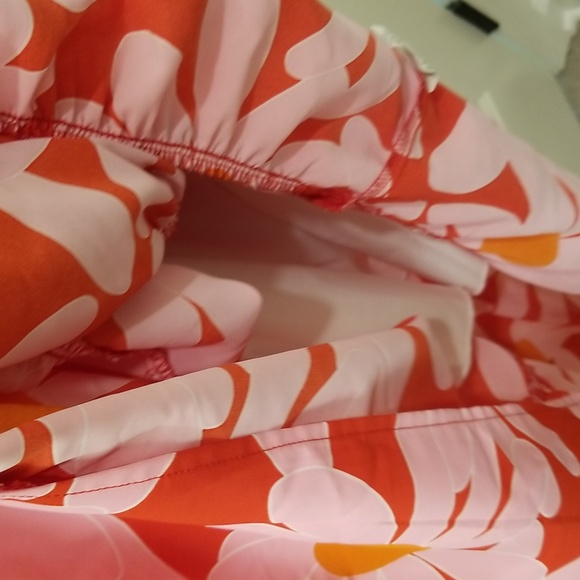 BTFBM Bright & Vibrant Medium Floral One Shoulder Flowy Summer Maxi Dress - Picture 10 of 12